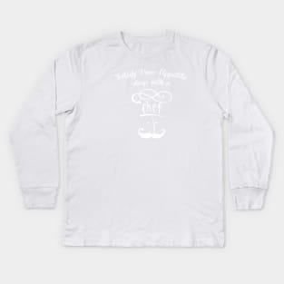 Satisfy your Appetite Sleep with the Chef Kids Long Sleeve T-Shirt